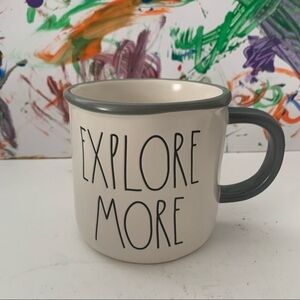Rae Dunn “EXPLORE MORE” Ceramic Coffee Mug